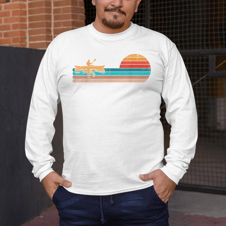 Retro Vintage For Canoeists And Paddle Men's Long Sleeve T-Shirt Retro Vintage For Canoeists And Paddle Men's Long Sleeve T-Shirt