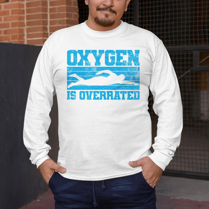 Swimming Swimmer Swim Men's Long Sleeve T-Shirt