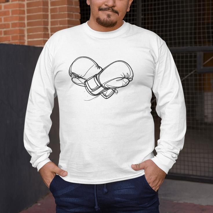 Women's Muay Thai Kickboxing Nak Muay Thai Boxing Fighter Men's Long Sleeve T-Shirt