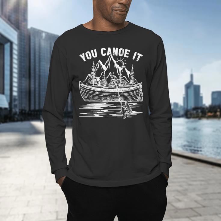 Canoeing Canoe Men's Long Sleeve T-Shirt