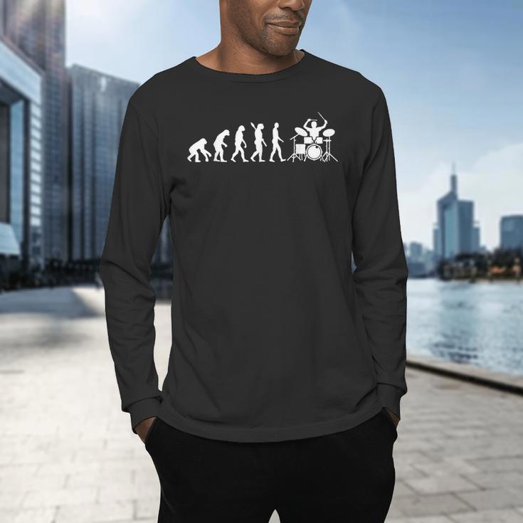 Evolution Drum Kit Men's Long Sleeve T-Shirt