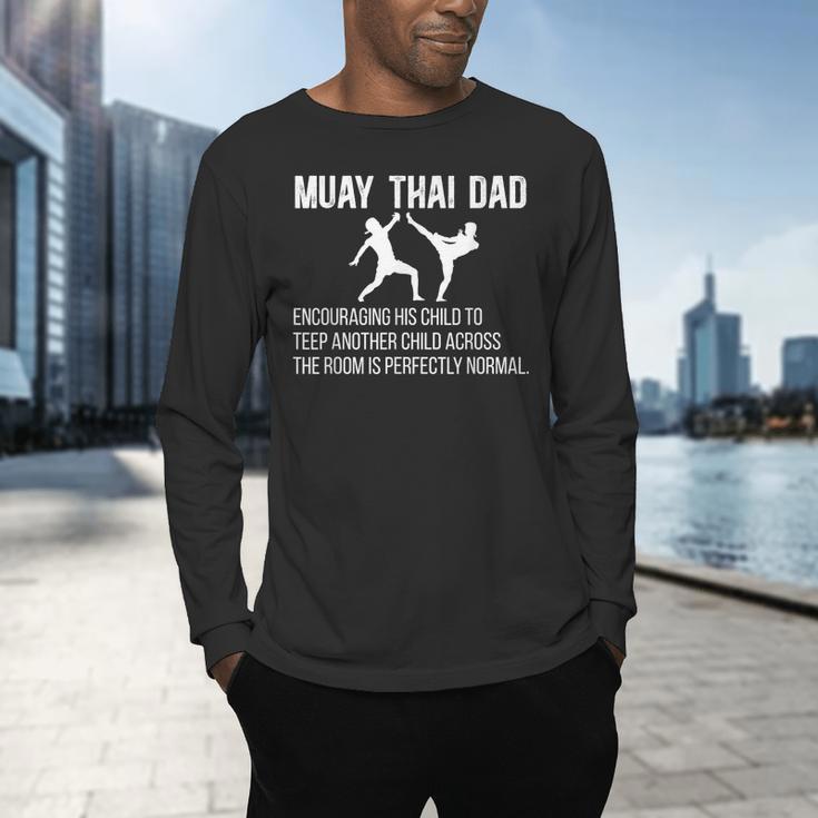 Muay Thai Dad Definition Muay Thai Father Men's Long Sleeve T-Shirt Muay Thai Dad Definition Muay Thai Father Men's Long Sleeve T-Shirt