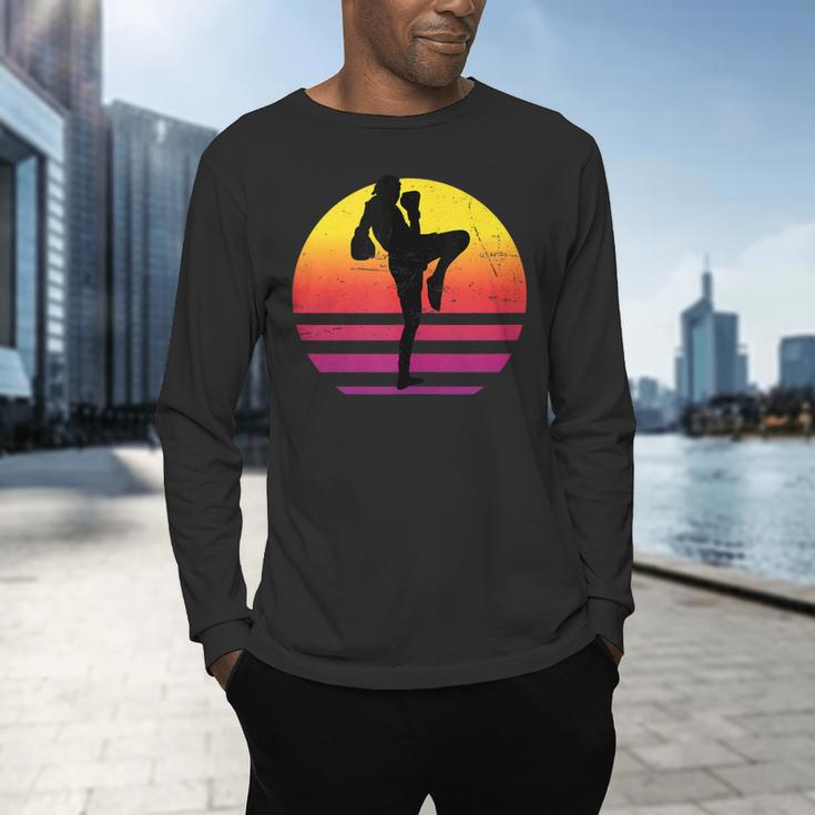 Women's Thai Boxer Thai Boxing Muay Thai Men's Long Sleeve T-Shirt Women's Thai Boxer Thai Boxing Muay Thai Men's Long Sleeve T-Shirt