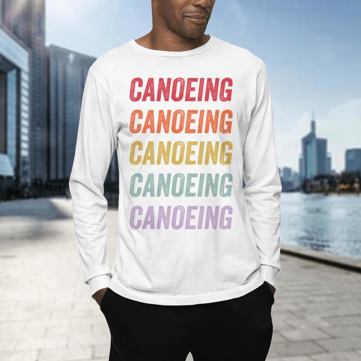 Canoeing Sweatshirt Men's Long Sleeve T-Shirt