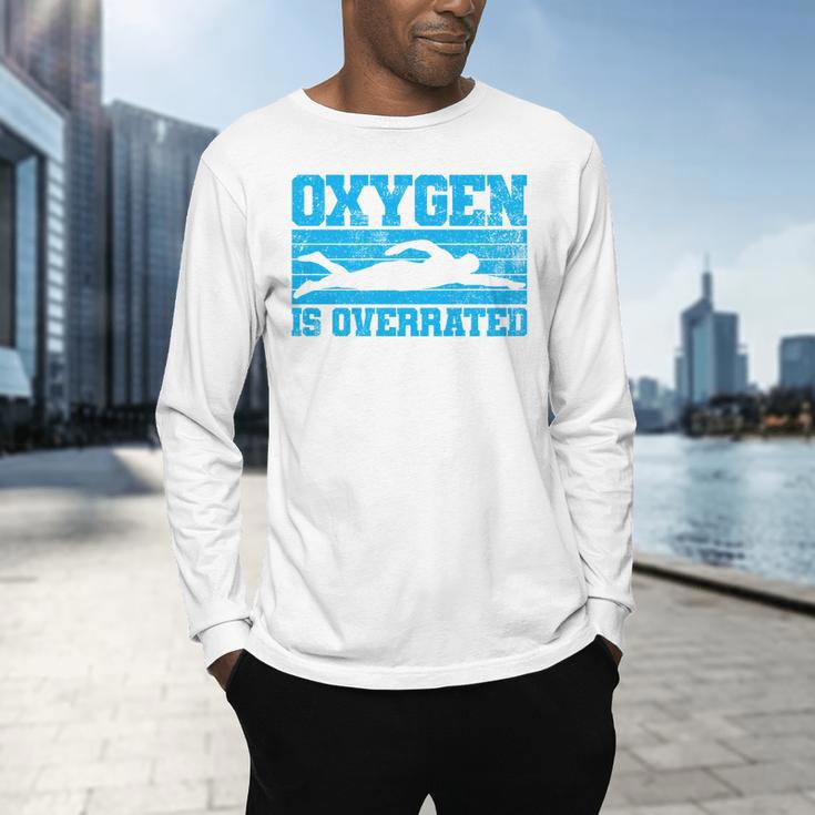 Swimming Swimmer Swim Men's Long Sleeve T-Shirt