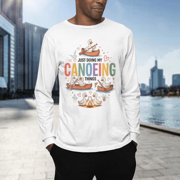 Women's Canoeing Canoe Paddle Water Flatwater Recreational Men's Long Sleeve T-Shirt Women's Canoeing Canoe Paddle Water Flatwater Recreational Men's Long Sleeve T-Shirt