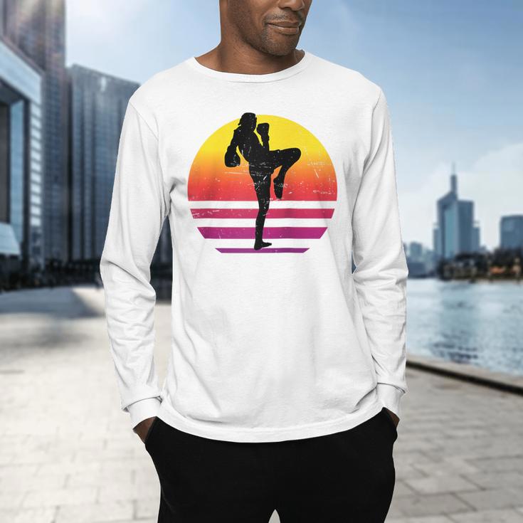 Women's Thai Boxer Thai Boxing Muay Thai Raglan Baseball Tee Men's Long Sleeve T-Shirt