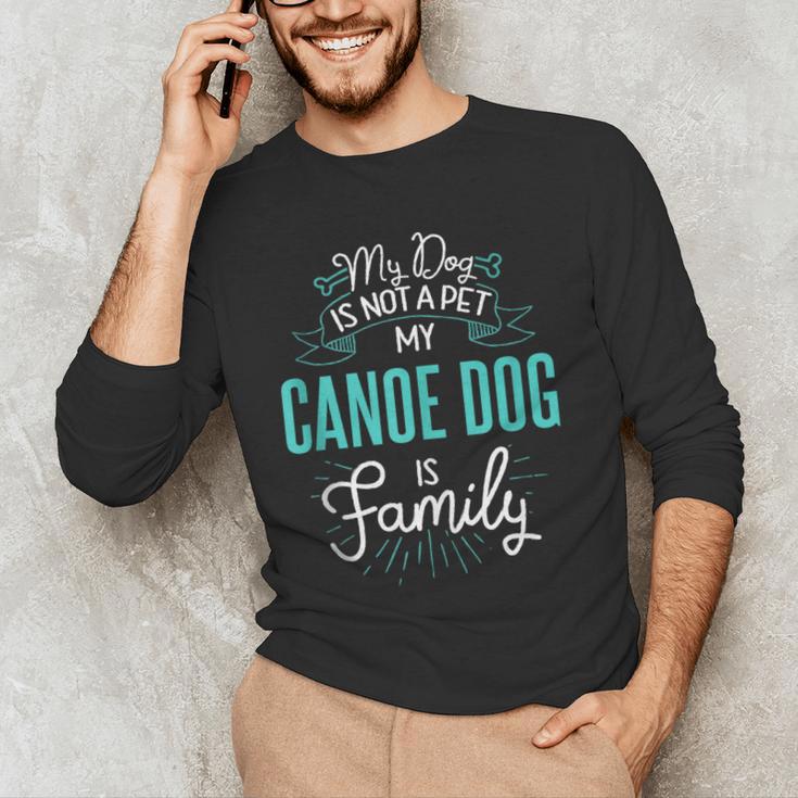 Cute Canoe Dog Shirt Family Dog For Women Men Sleeveless Men's Long Sleeve T-Shirt Cute Canoe Dog Shirt Family Dog For Women Men Sleeveless Men's Long Sleeve T-Shirt