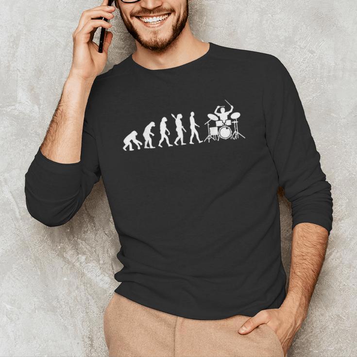 Evolution Drum Kit Men's Long Sleeve T-Shirt