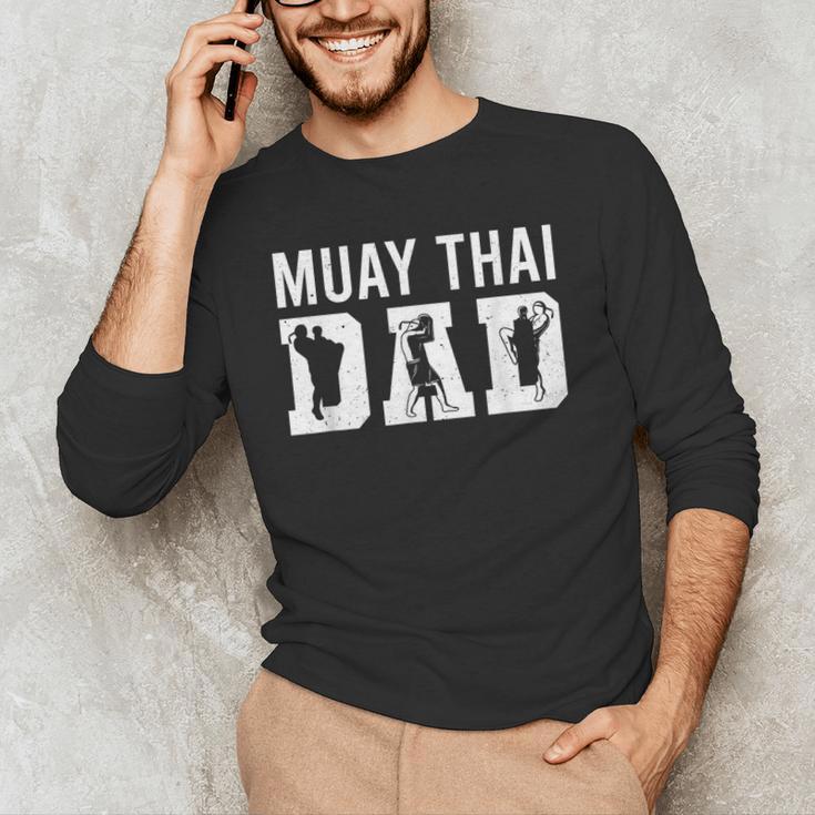 Muay Thai Martial Arts Combat Sport Sayings Men's Long Sleeve T-Shirt