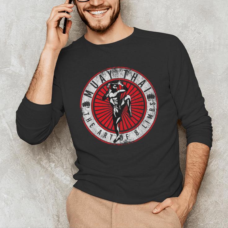 Muay Thai Men's Long Sleeve T-Shirt
