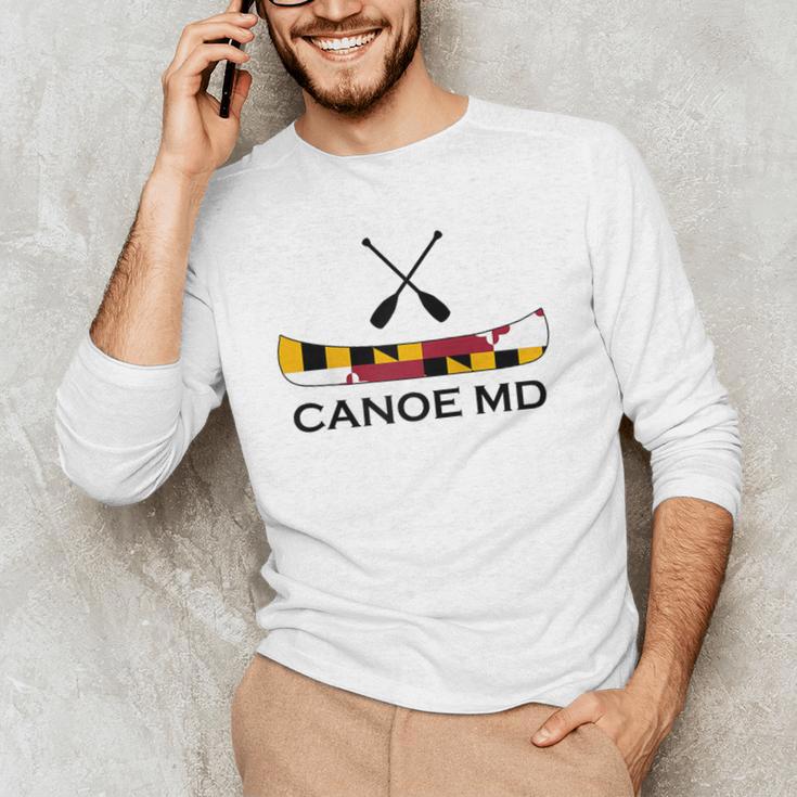 Canoe Maryland Raglan Baseball Tee Men's Long Sleeve T-Shirt