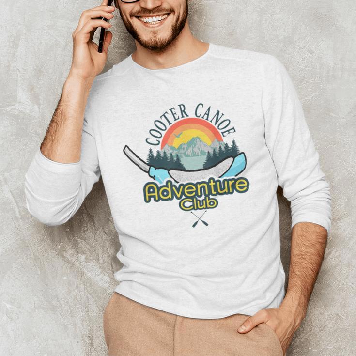 Cooter Canoe Purewick Nursing ICU ED ER Med Surg Nurse Men's Long Sleeve T-Shirt