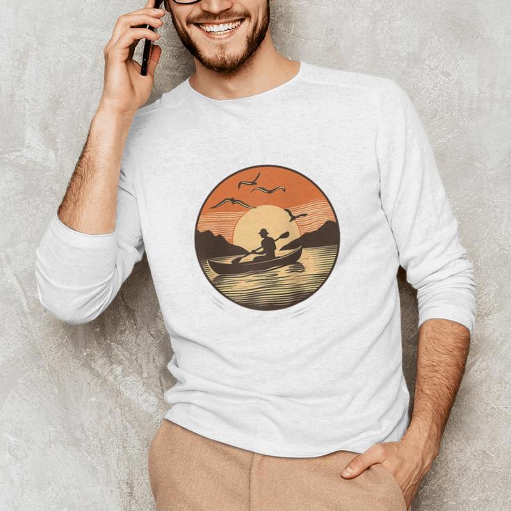 Kayak Kayaker Canoes-Boating Paddle-Life Canadier-Canoe Raglan Baseball Tee Men's Long Sleeve T-Shirt Kayak Kayaker Canoes-Boating Paddle-Life Canadier-Canoe Raglan Baseball Tee Men's Long Sleeve T-Shirt