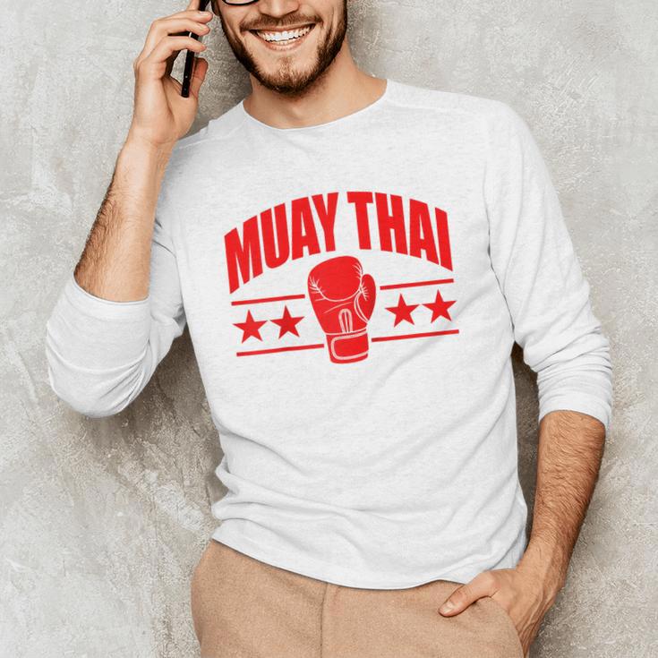 Muay Thai For Men Women Kids Mixed Martial Arts Raglan Baseball Tee Men's Long Sleeve T-Shirt Muay Thai For Men Women Kids Mixed Martial Arts Raglan Baseball Tee Men's Long Sleeve T-Shirt