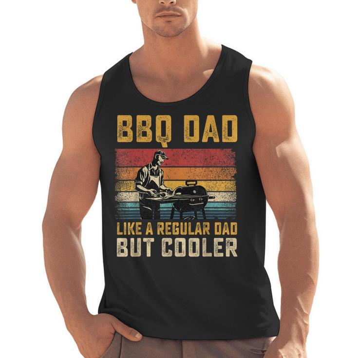 BBQ Dad Like Regular Dad But Cooler Father's Day Men Tank Top, trending gift