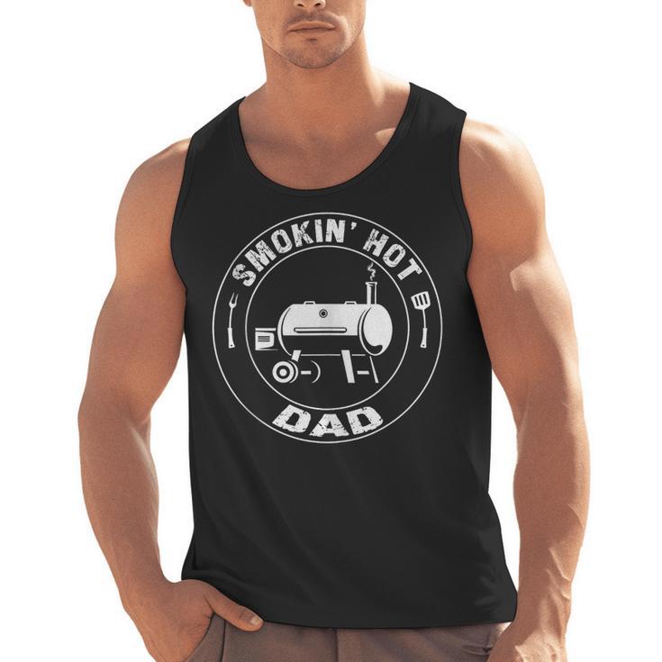BBQ Dad Smokin Hot Dad Grill Master Fathers Day Men Tank Top, trending gift