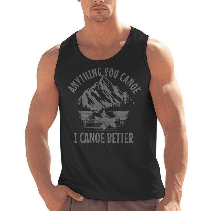 Canoe Canoeing Men Tank Top