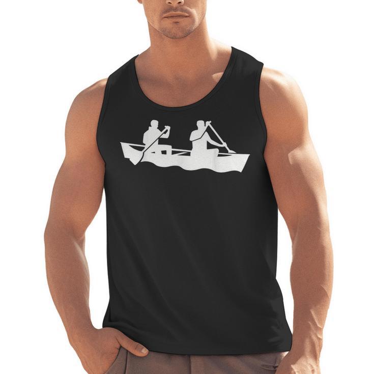 Canoe Paddlers Men Tank Top, trending gift