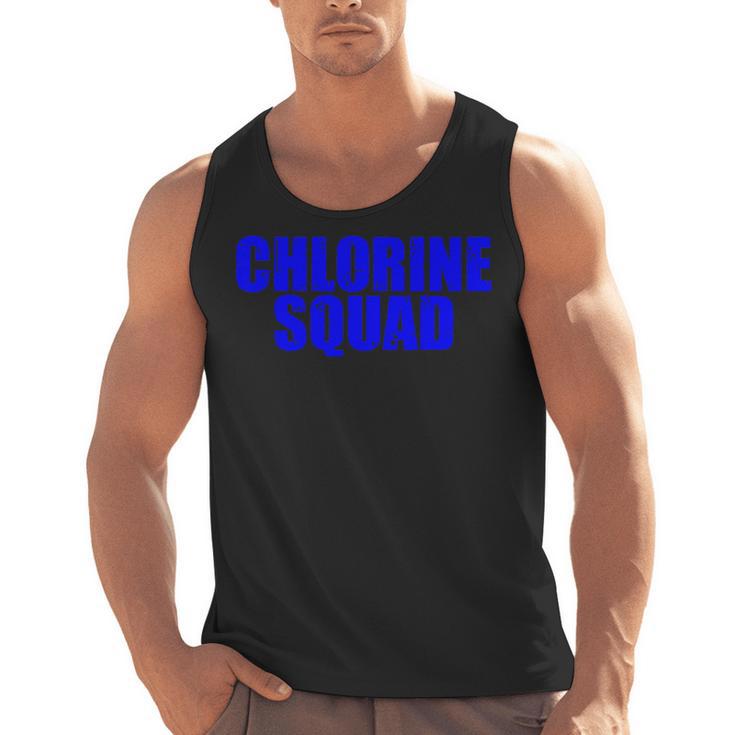 Chlorine Crew Swimming Men Tank Top