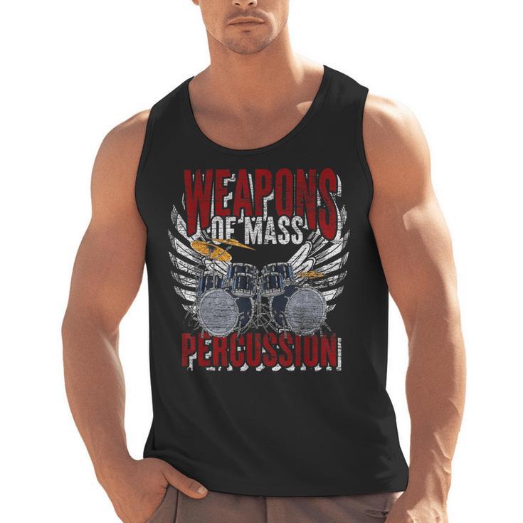 Drummer Rock Drummer Drum Kit Men Tank Top