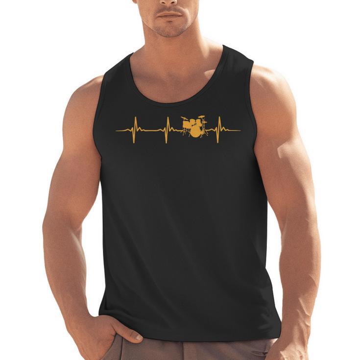 Great Drum Kit Heartbeat Drummer Men Tank Top, trending gift Great Drum Kit Heartbeat Drummer Men Tank Top, trending gift