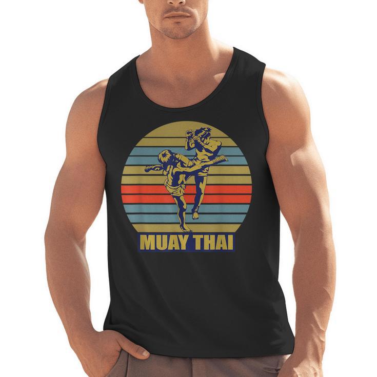 Great Muay Thai Kickboxing Martial Artist Thailand Men Tank Top