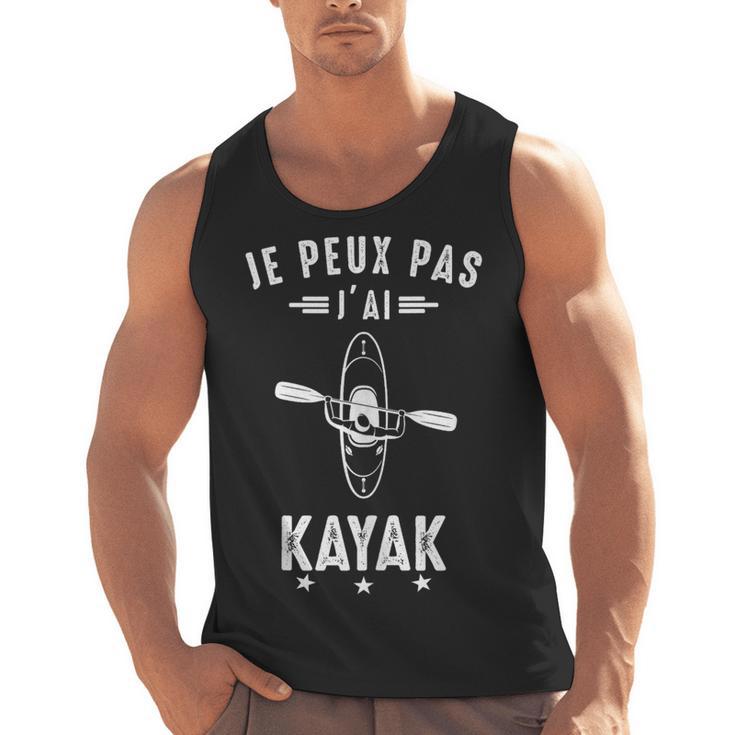 Kayak I Canoe Canoe Sleeveless Men Tank Top
