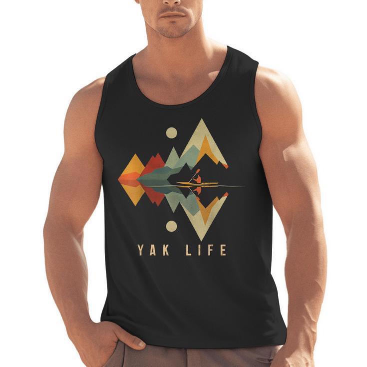 Kayak Vintage Retro Mountains Canoe Kayak Kayak Kayak Men Tank Top, trending gift