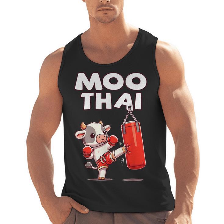 Moo Thai Muay Thai Cow Thai Boxing For Kids Muay Thai Men Tank Top, trending gift Moo Thai Muay Thai Cow Thai Boxing For Kids Muay Thai Men Tank Top, trending gift