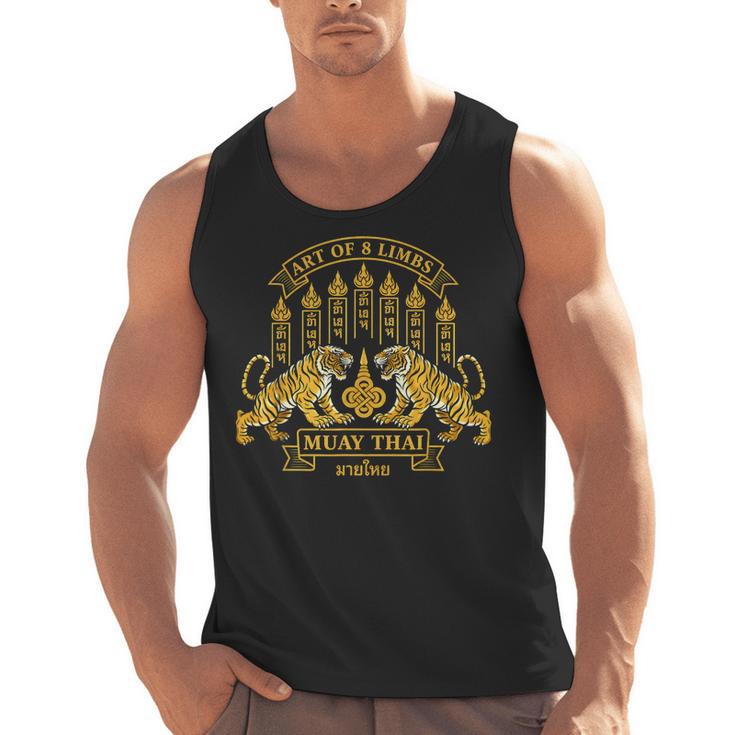 Muay Thai Art Of 8 Limbs Tiger Martial Arts Men Tank Top