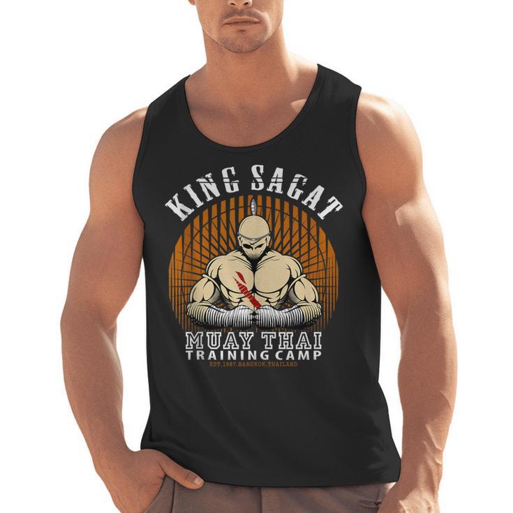Muay Thai Boxing Training Gym Sagat Training Camp Men Tank Top