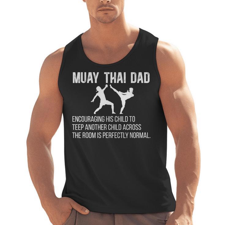 Muay Thai Dad Definition Muay Thai Father Men Tank Top