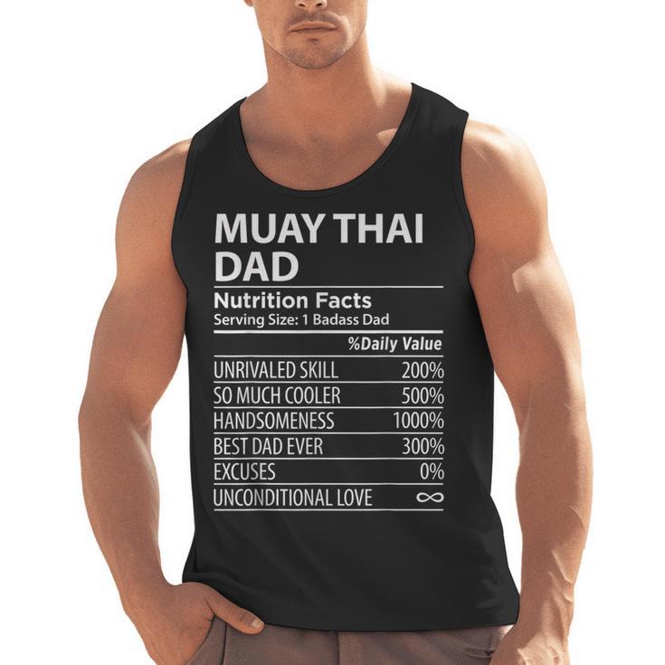 Muay Thai Dad Nutrition Facts  Muay Thai Dad Men Tank Top