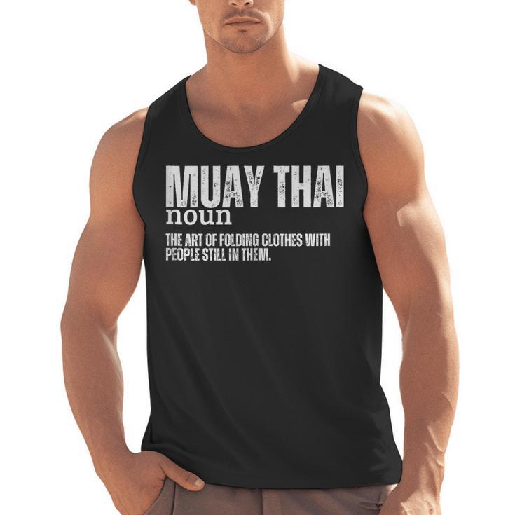 Muay Thai Definition Muay Thai Men Tank Top