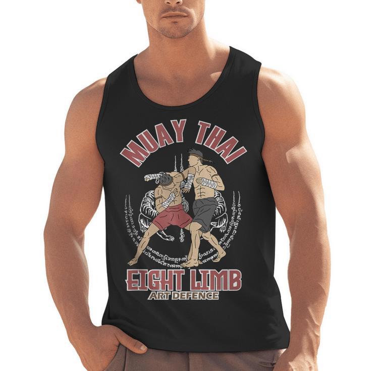 Muay Thai Eight Limb Art Defence Men Tank Top