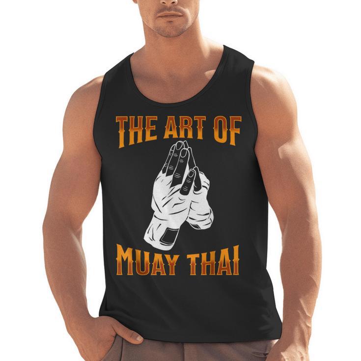 Muay Thai Fighter The Art Of Muay Thai Men Tank Top