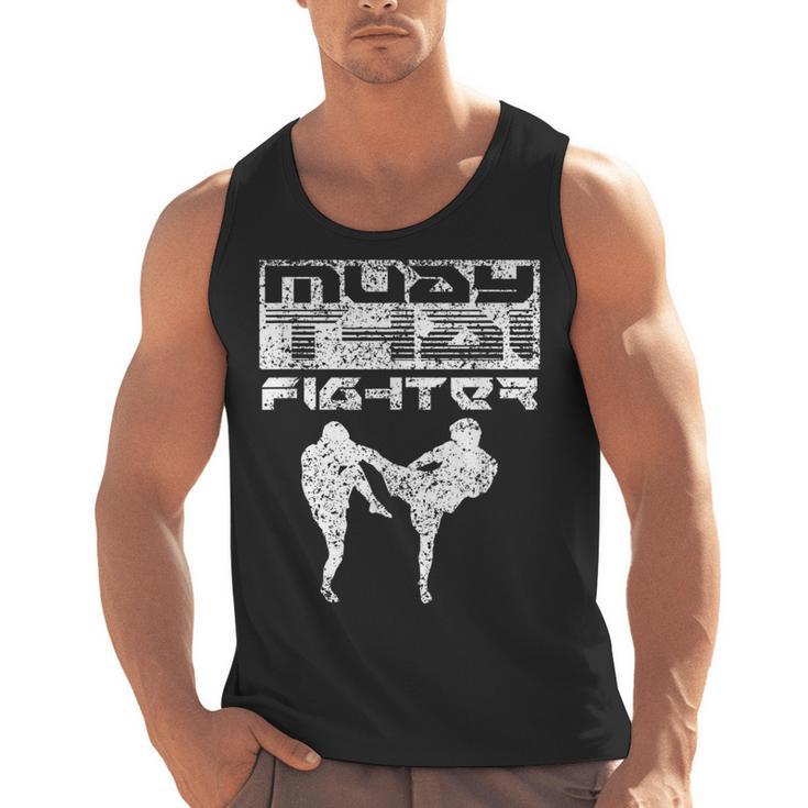 Muay Thai Fighter Boxing Martial Arts Men Tank Top