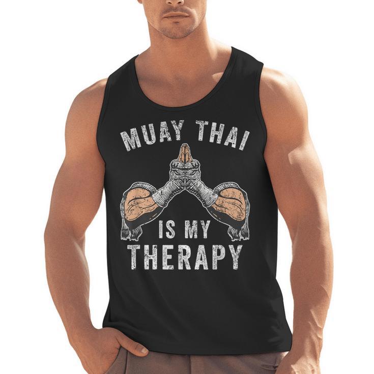 Muay Thai Fighter Martial Arts Sport Muay Thai Men Tank Top