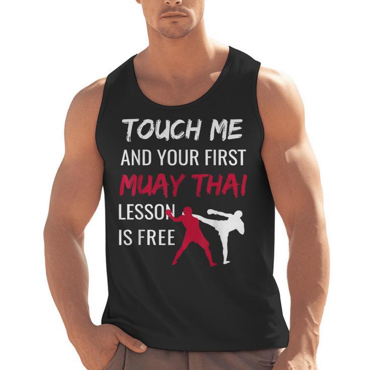 Muay Thai Martial Arts Combat Sports Self Defense Men Tank Top