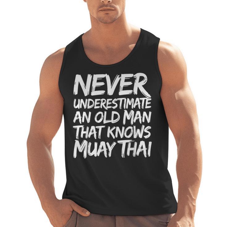 Muay Thai For Men Boys Dad Mixed Martial Arts Men Tank Top