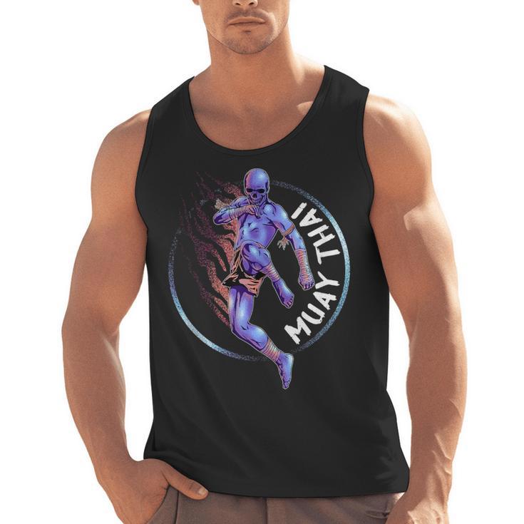 Muay Thai Skeleton Men Tank Top