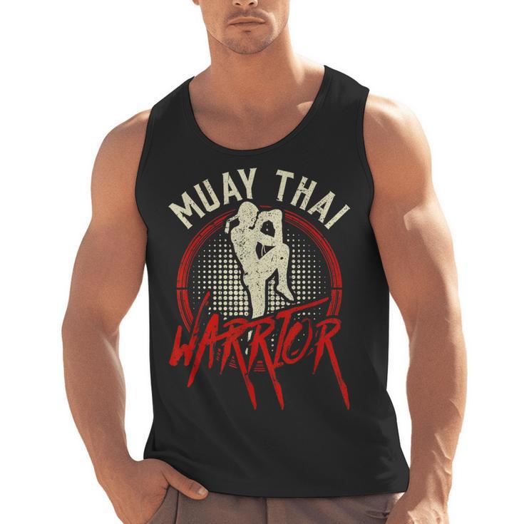 Muay Thai Warrior Fighter Boxing Martial Arts Hobby Men Tank Top