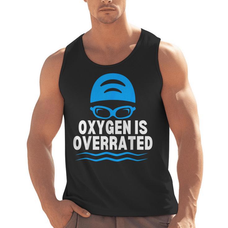 Oxygen Is Overrated Swimming Swim Men Tank Top