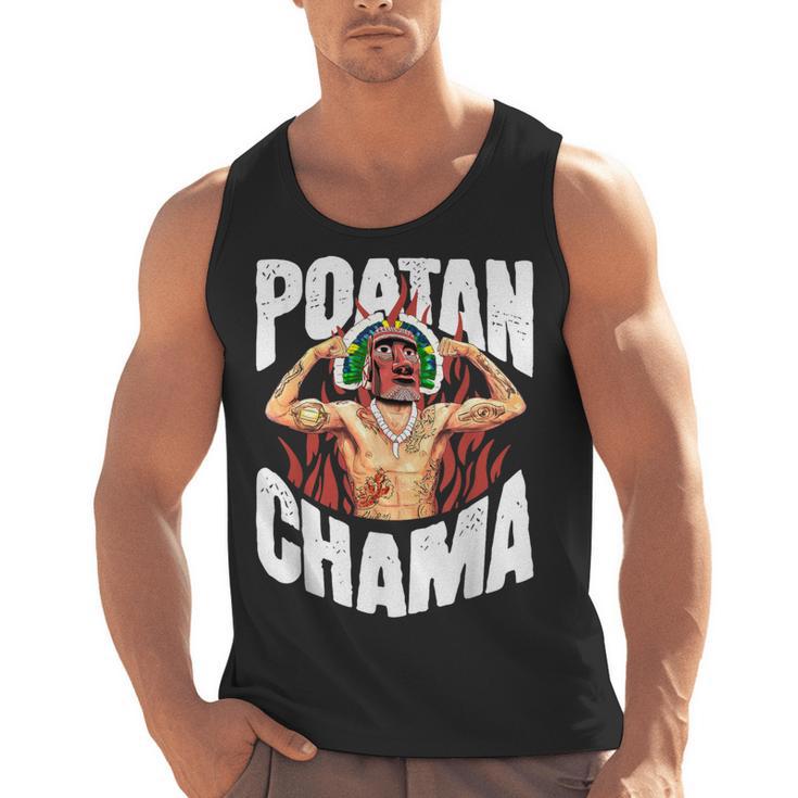 POATAN CHAMA MMA Fan JJB Boxing Muay Thai Kickboxing Men Tank Top