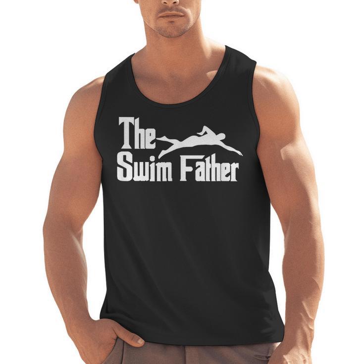 The Swim Father Swimming Dad Swimmer Men Tank Top
