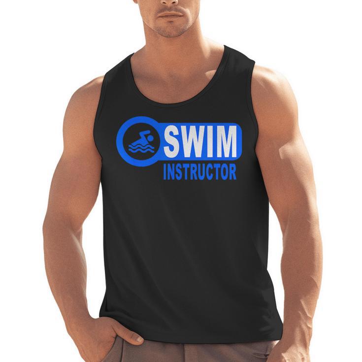 Swim Instructor Swimming Teacher Classes Men Tank Top