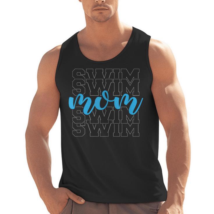 Swim Mom For Mothers Swimming Men Tank Top