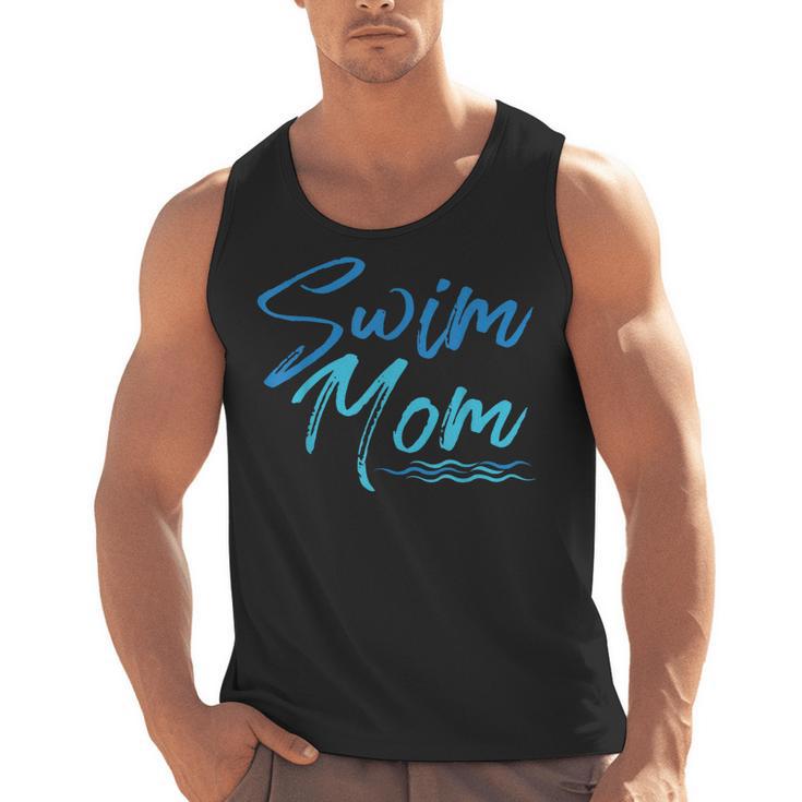 Swim Mom Swimming Cute Men Tank Top