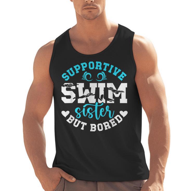 Swim Sister Supportive Swimming Sister Of A Swimmer Sis Men Tank Top, trending gift Swim Sister Supportive Swimming Sister Of A Swimmer Sis Men Tank Top, trending gift